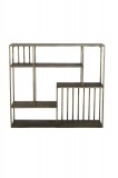 WALL METAL SHELF ANTIQUE GOLD 90 - CABINETS, SHELVES